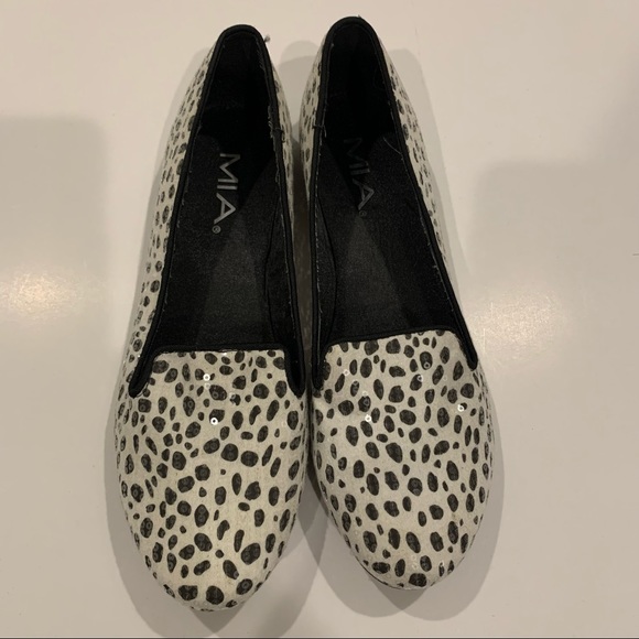 MIA sparkly animal print loafers - Picture 2 of 3